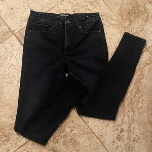 Express Women's Dark Blue Jeans